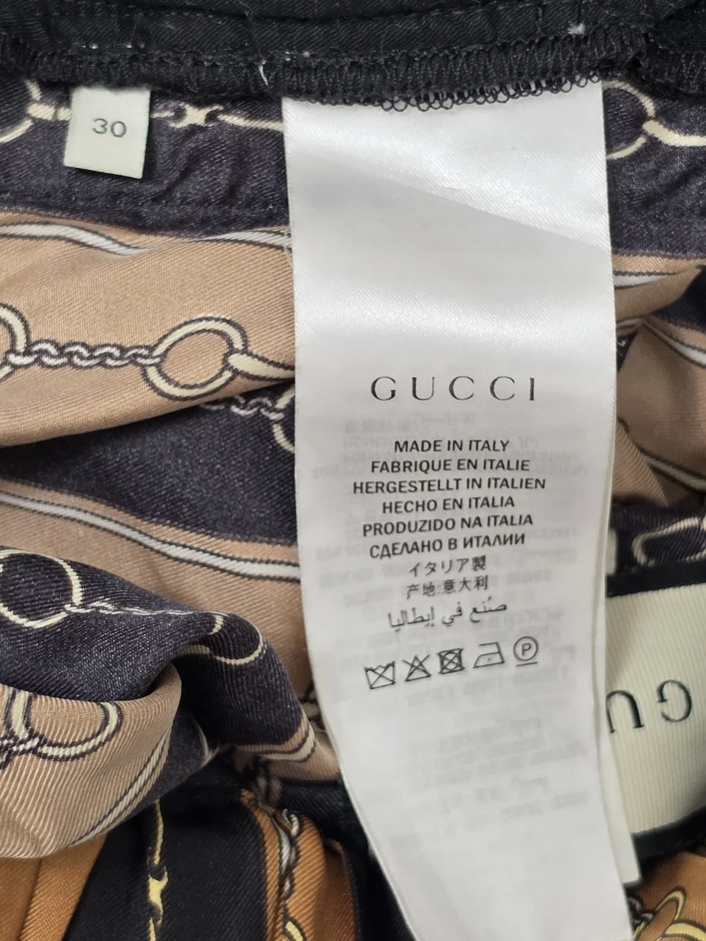 Gucci  Velvet And Silk Shorts, L